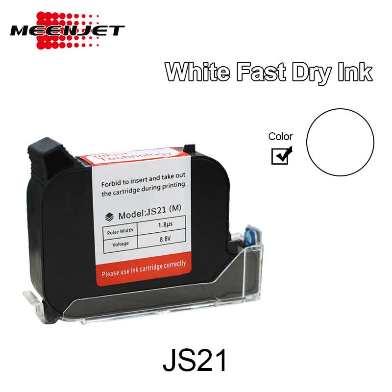 White Solvent Inkjet Ink Cartridges