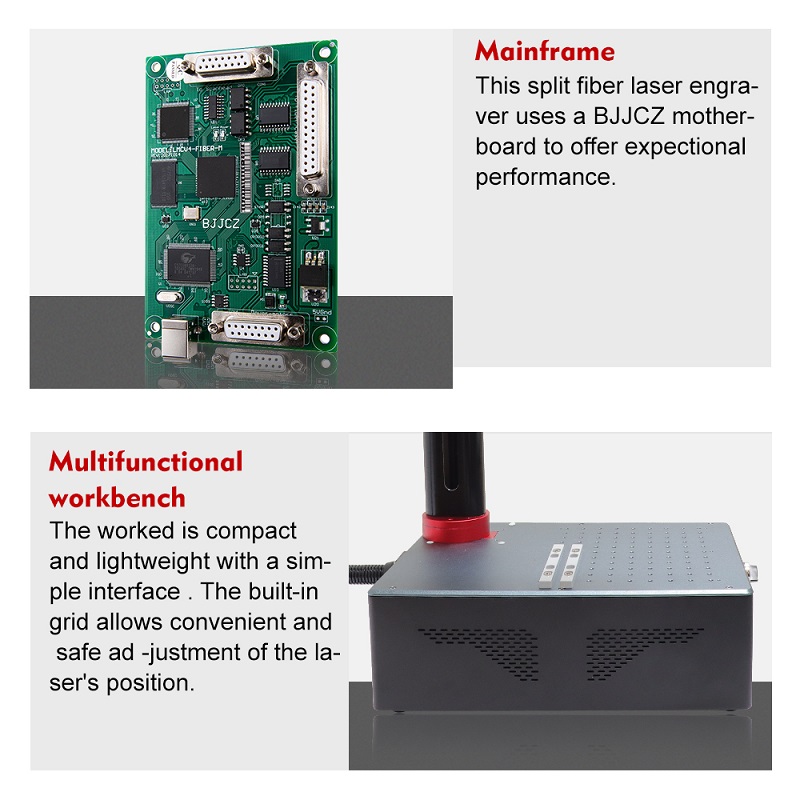 Desktop Static Laser Marking Machine 20W