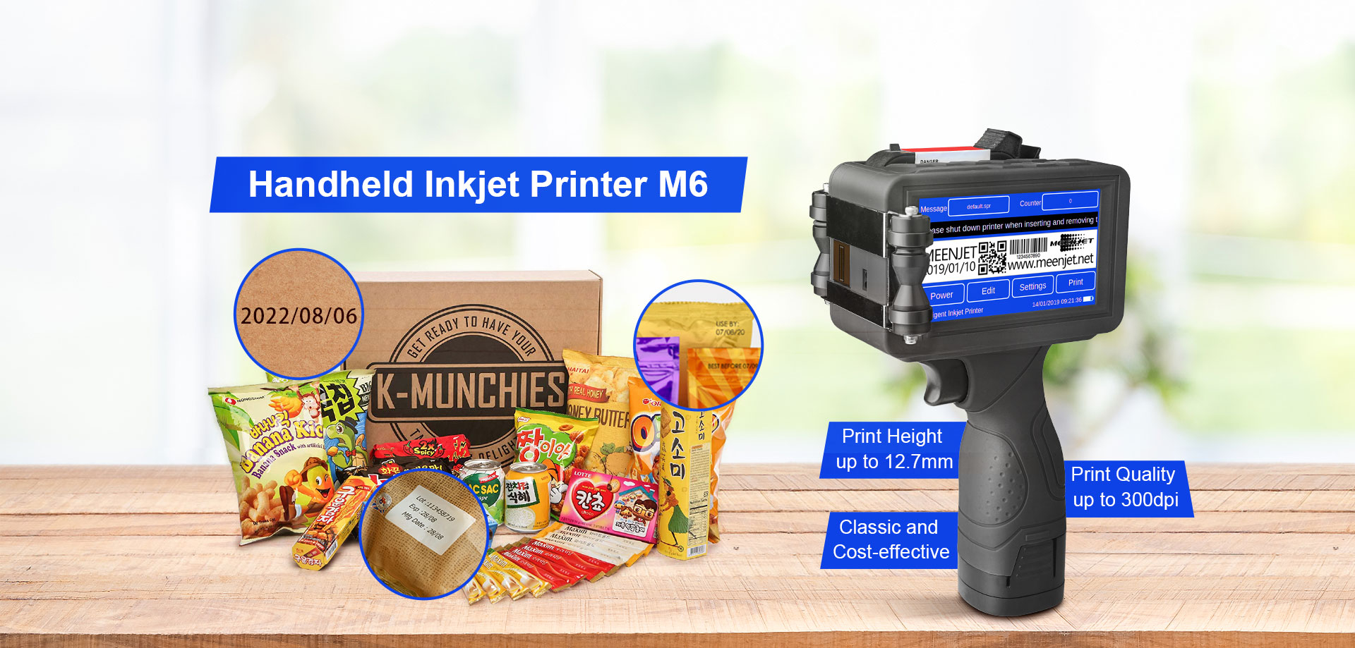 meenjet expiry date printing machine