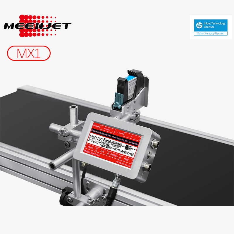 Inline Automatic Batch Coding Machine Meenjet MX1